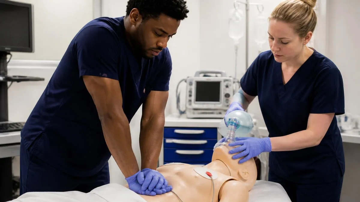 ACLS Algorithm - ACLS - Advanced Cardiovascular Life Support certification study resource
