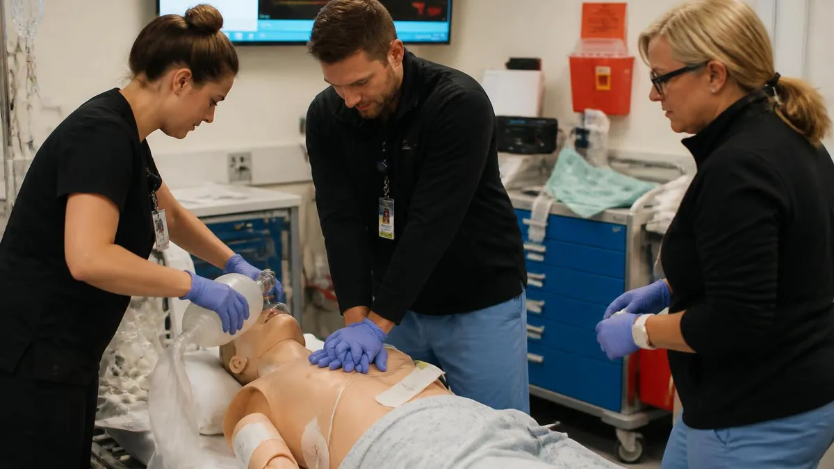 ACLS Acute Coronary Syndrome Algorithm - ACLS Advanced Cardiovascular Life Support Practice certification study resource