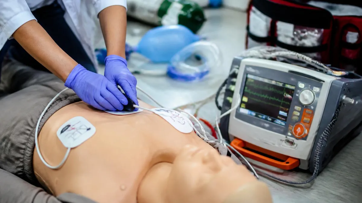 ACLS Heart Rhythms - ACLS Advanced Cardiovascular Life Support Practice certification study resource