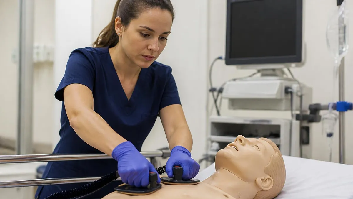 ACLS Rhythm Recognition Checklist - ACLS Advanced Cardiovascular Life Support Practice certification study resource