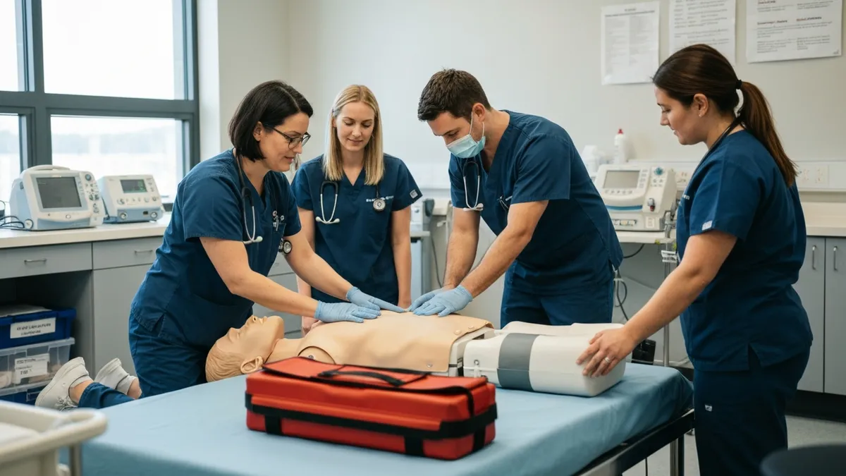Chest Compression Fraction ACLS - ACLS Advanced Cardiovascular Life Support Practice certification study resource