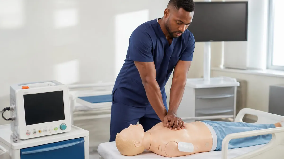 ACLS Advanced Cardiovascular Life Support Practice Comparing ACLS Renewal Cost Across Course Formats study guide illustration