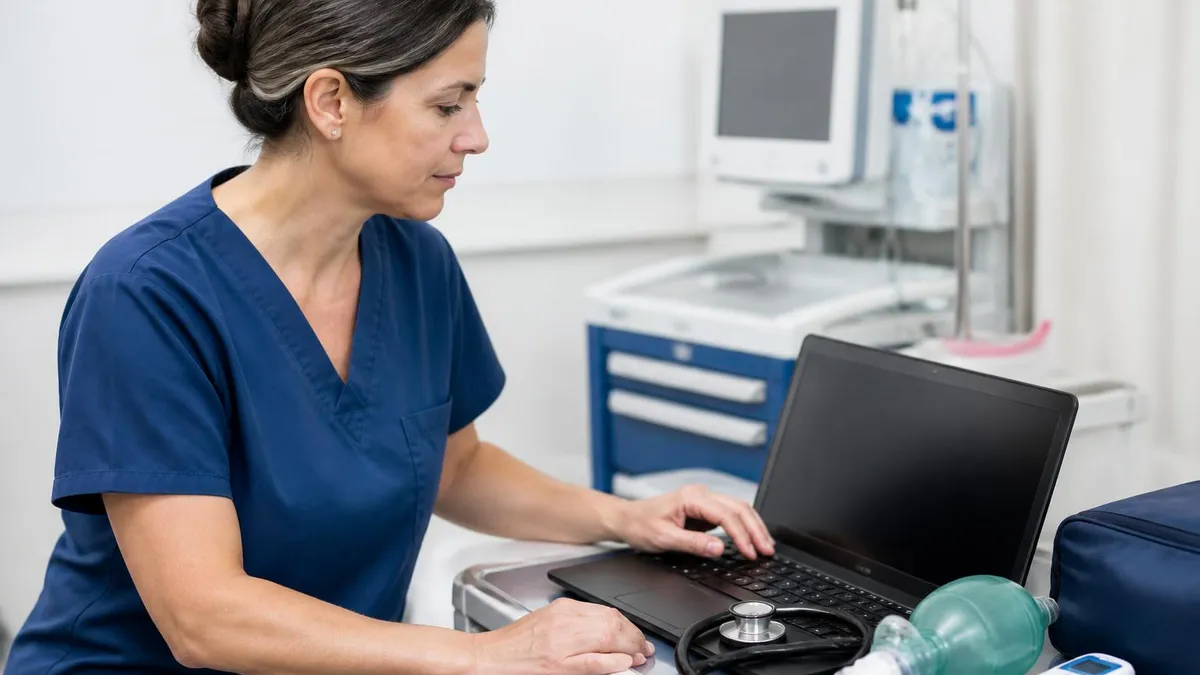 Pre-course Checklist for Online ACLS Training guide for ACLS Advanced Cardiovascular Life Support Practice exam preparation