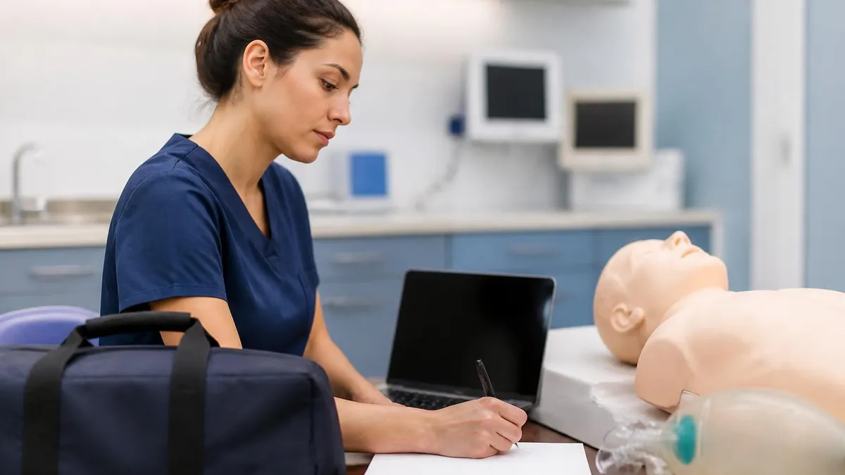 Pre-exam Checklist for Online ACLS Recertification - ACLS Advanced Cardiovascular Life Support Practice certification stud...