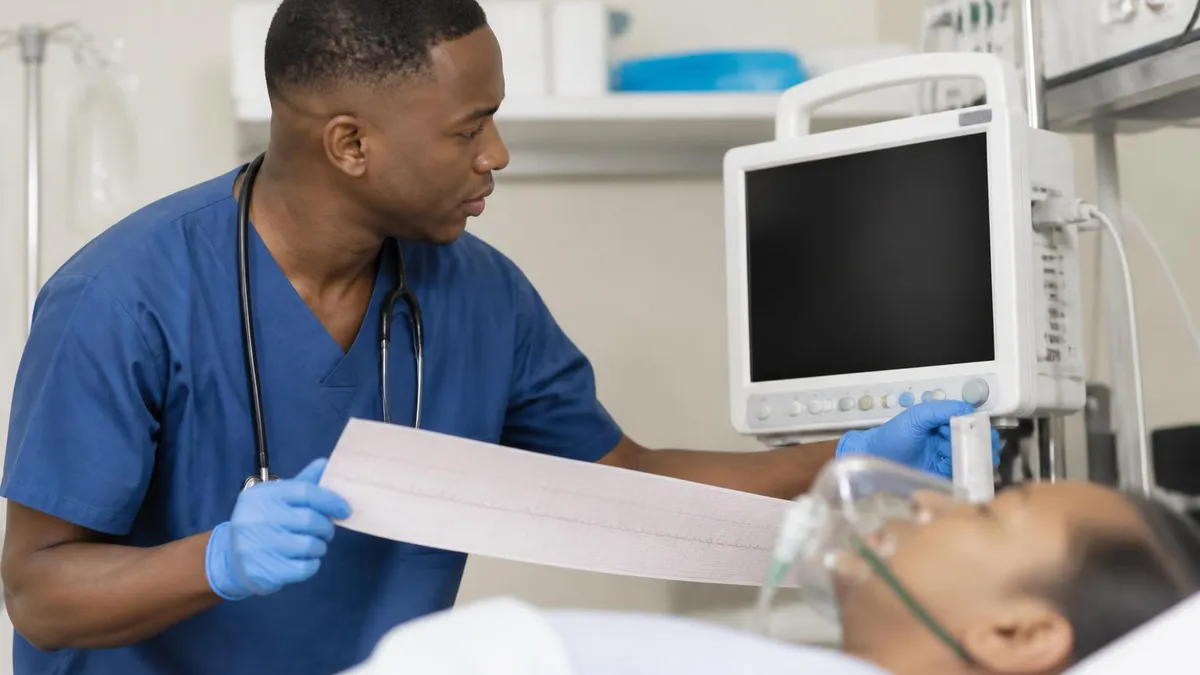 Recognizing Cardiac Rhythms on the Ecg Strip guide for ACLS Advanced Cardiovascular Life Support Practice exam preparation