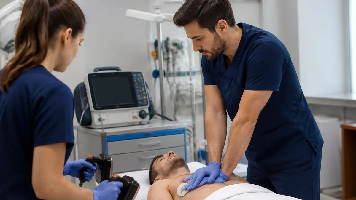 Vt/vf ACLS Algorithm - ACLS - Advanced Cardiovascular Life Support certification study resource