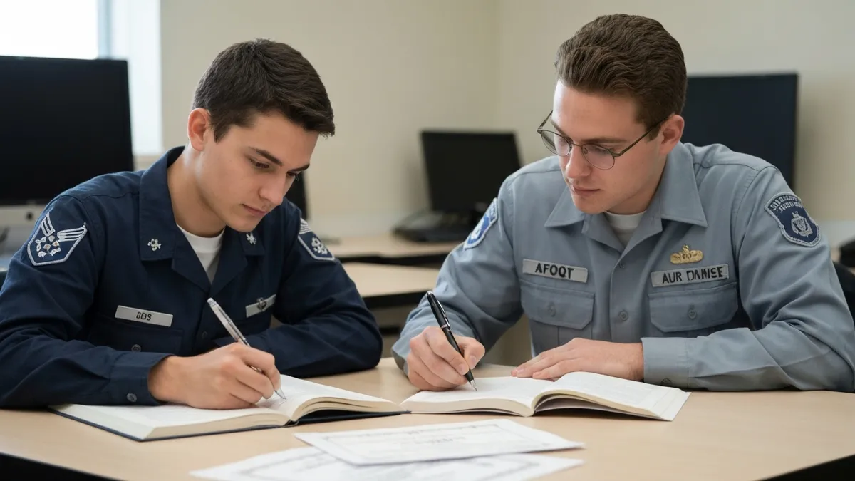 AFOQT pilot score requirements and minimum composite scores by rated position