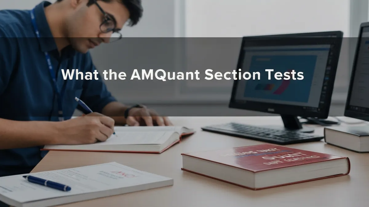 What the Amcat Quant Section Tests - AMCAT Aspiring Minds Computer Adaptive Test Practice certification study resource