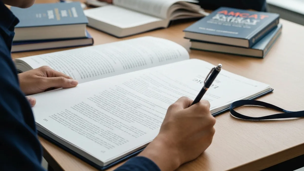 Candidate preparing for technical interview after AMCAT with coding practice and study materials