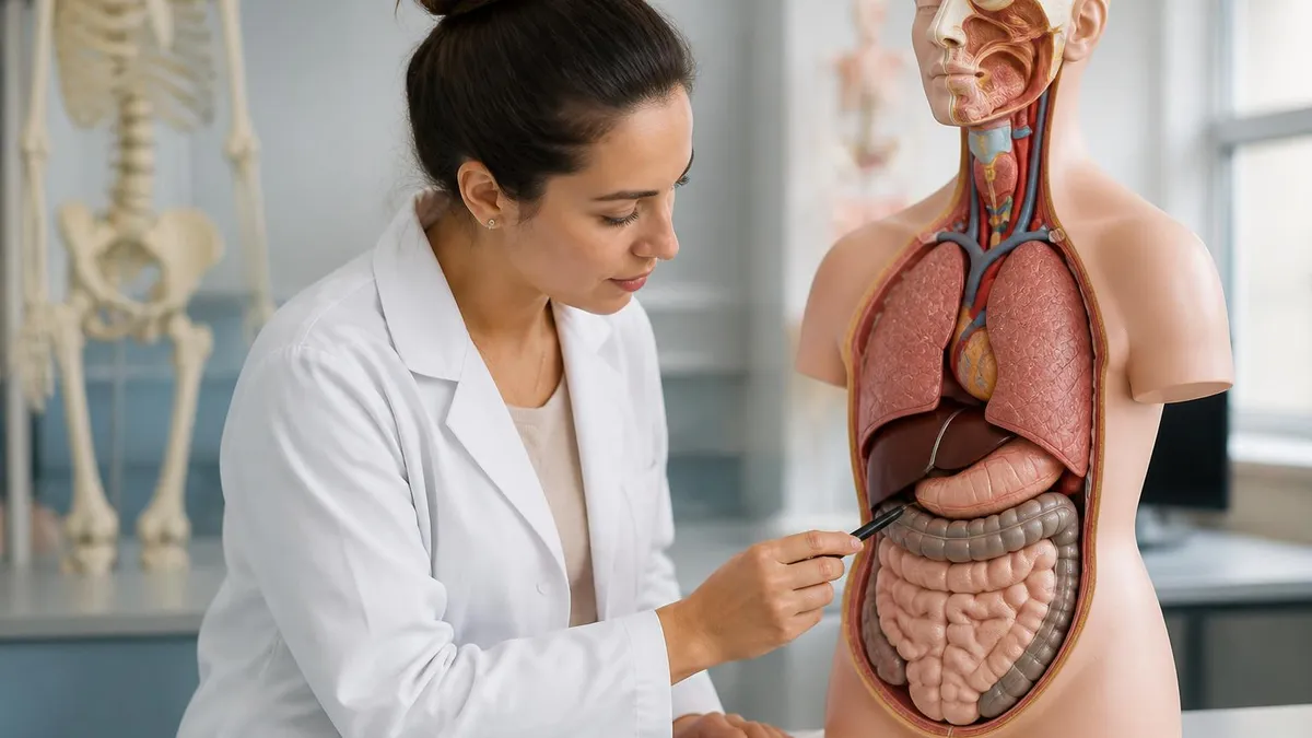 Body Regions and Systems Mastery Checklist - Anatomy and Physiology certification study resource