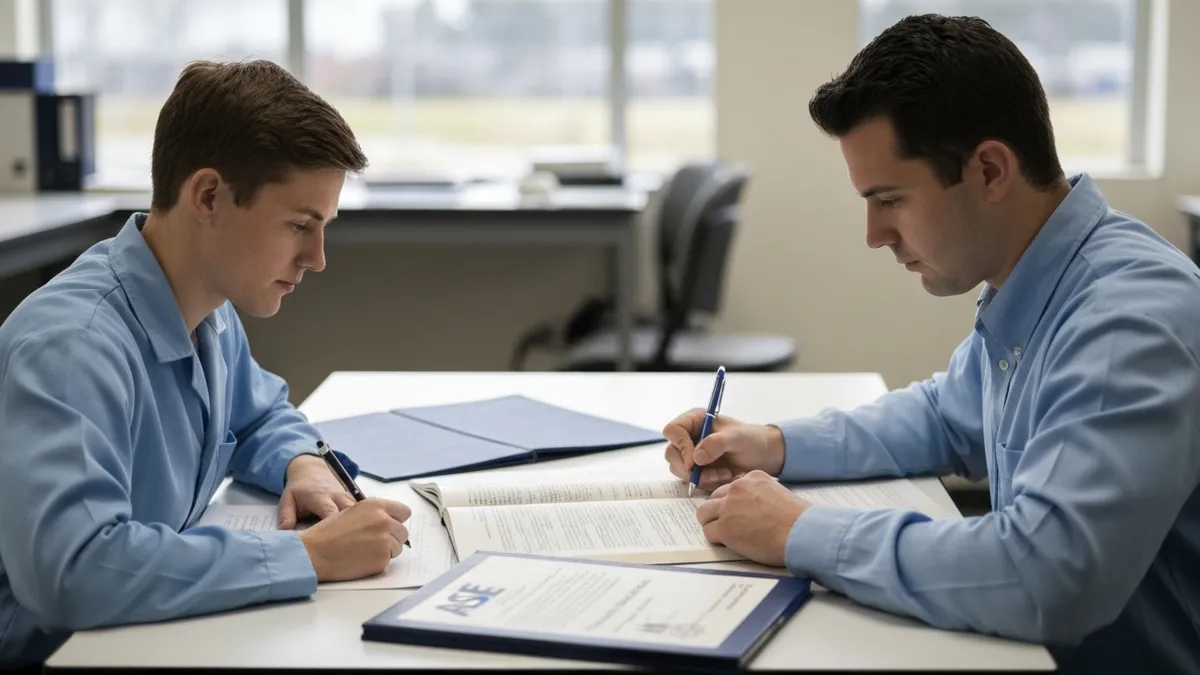 Education Requirements - ASE - Automotive Service Excellence Certified Tech certification study resource