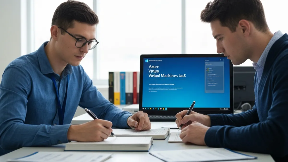 Azure Virtual Machines IaaS concept for AZ-900 exam