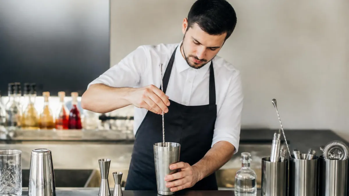 Bartender Accessories by Experience Level - Bartender Certification certification study resource