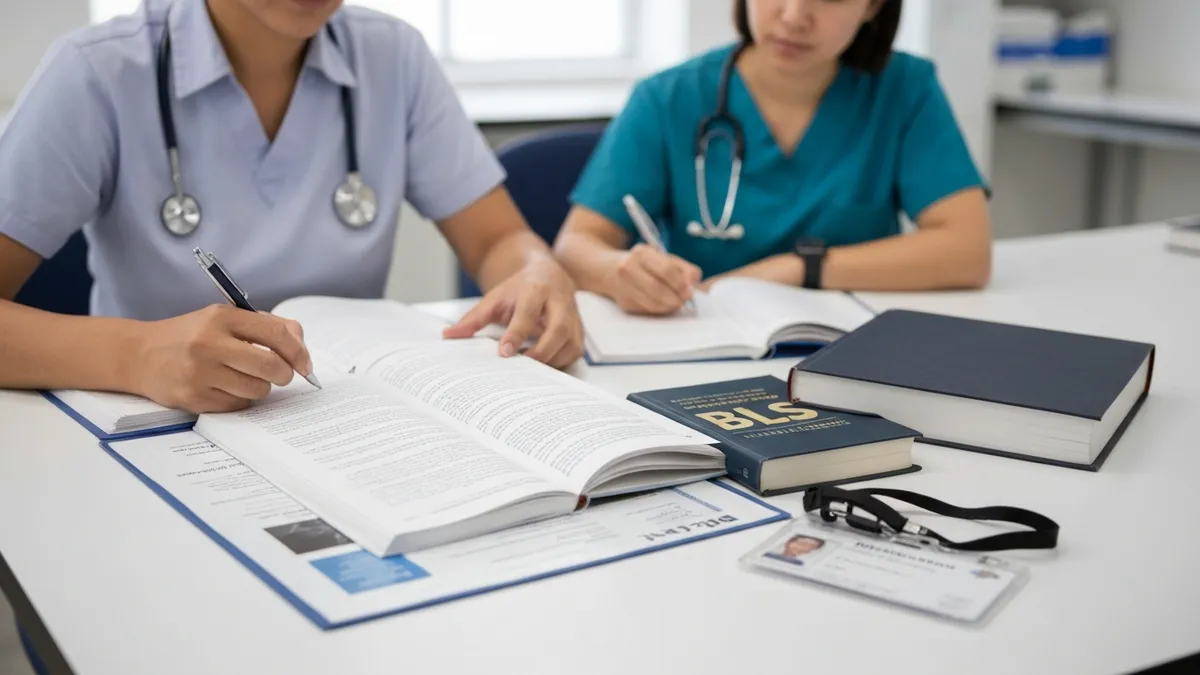 BLS Certification at a Glance - BLS - Basic Life Support certification study resource