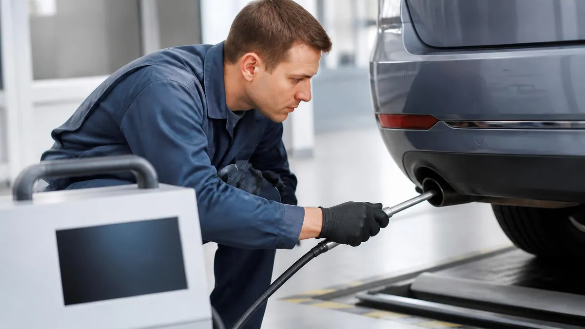 Emissions Test in 30 Seconds - BMV - Test certification study resource