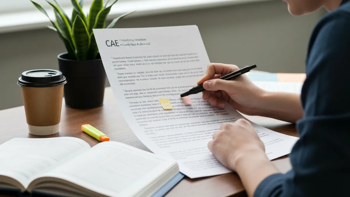 Cae Writing Practice - CAE - Cambridge English Advanced certification study resource