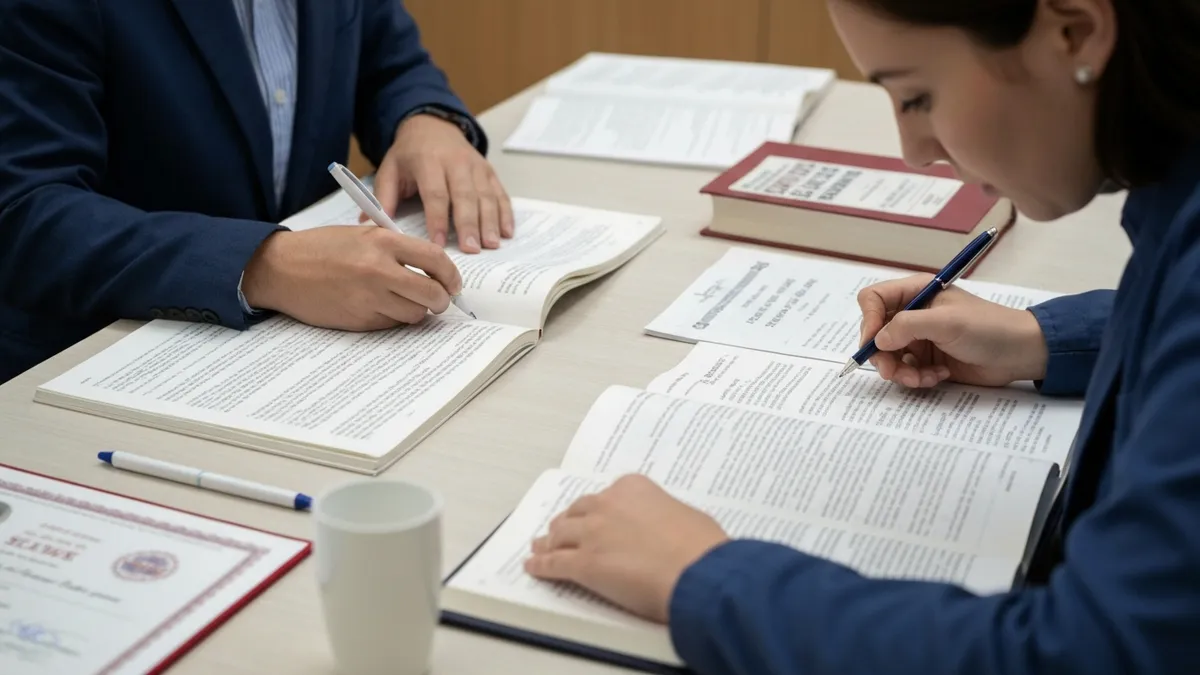 California civil service exam preparation showing reading comprehension analytical reasoning and written communication topics for CalHR state employment tests
