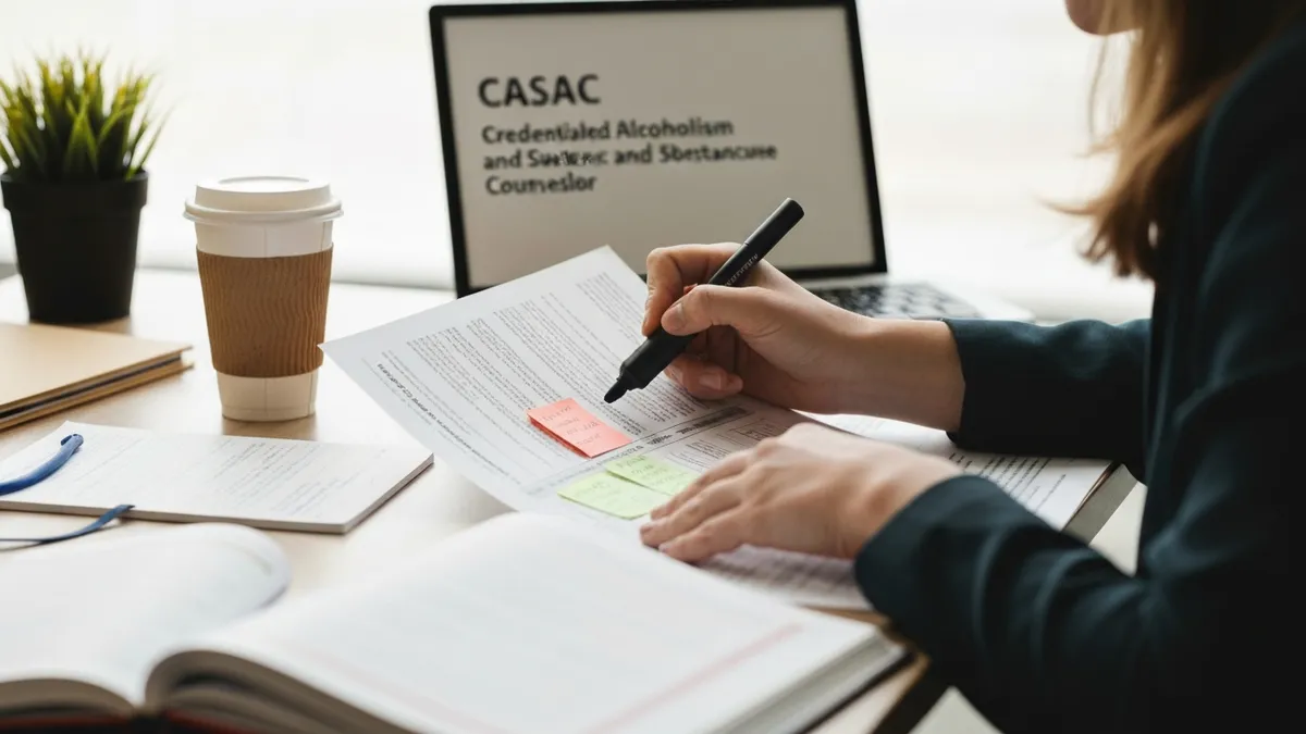 New York State Casac - CASAC - Credentialed Alcoholism and Substance Abuse Counselor certification study resource