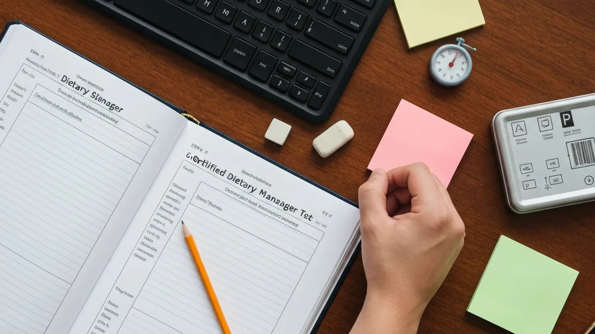 Cdm Practice Test - Certified Dietary Manager Test certification study resource