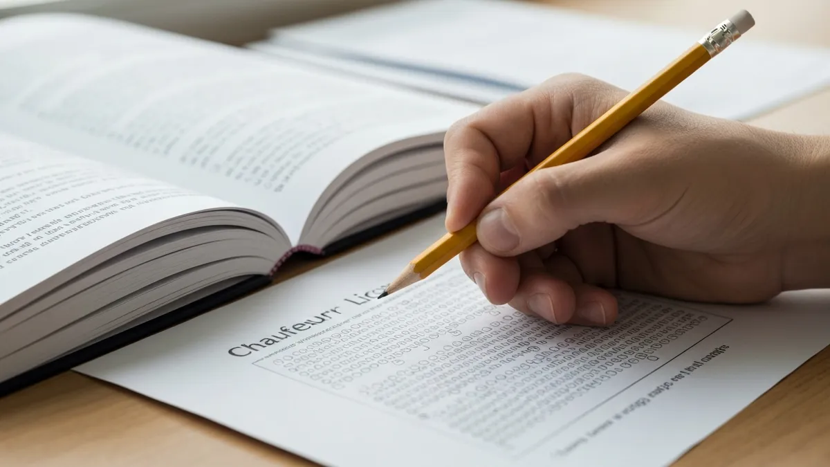 Chauffeur's License - Chauffeur License certification study resource