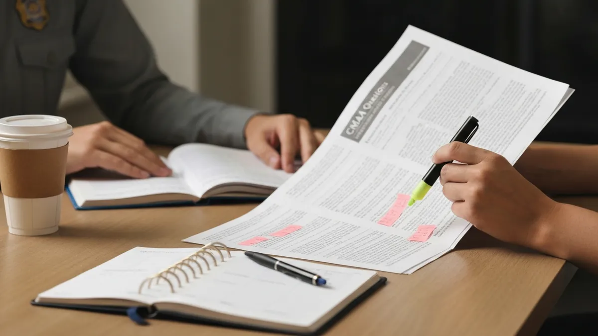Cma Practice Test - CMAA - Certified Medical Administrative Assistant certification study resource
