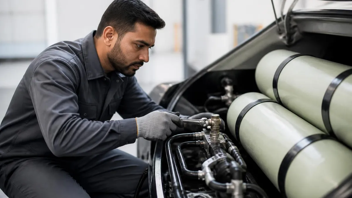 Cng Fuel System Components - CNG - Compressed Natural Gas certification study resource