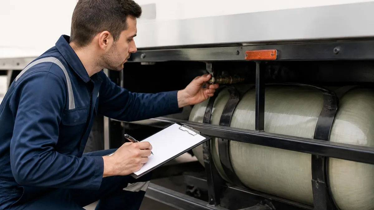 Daily Cng Vehicle Inspection Checklist - CNG - Compressed Natural Gas certification study resource