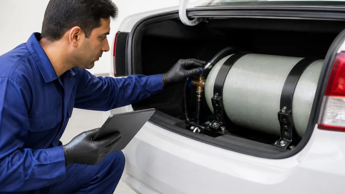 Pre-purchase Inspection Checklist for Used Cn - CNG - Compressed Natural Gas certification study resource