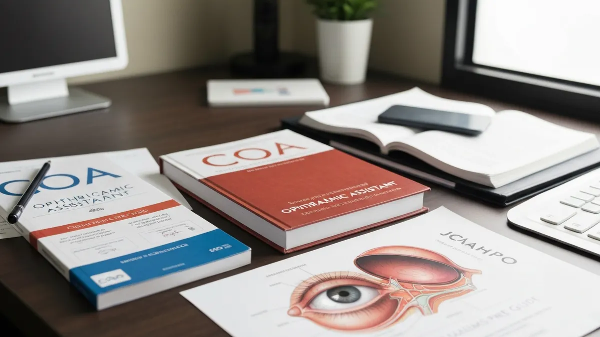 Aimpoint Coa - COA - Certified Ophthalmic Assistant certification study resource