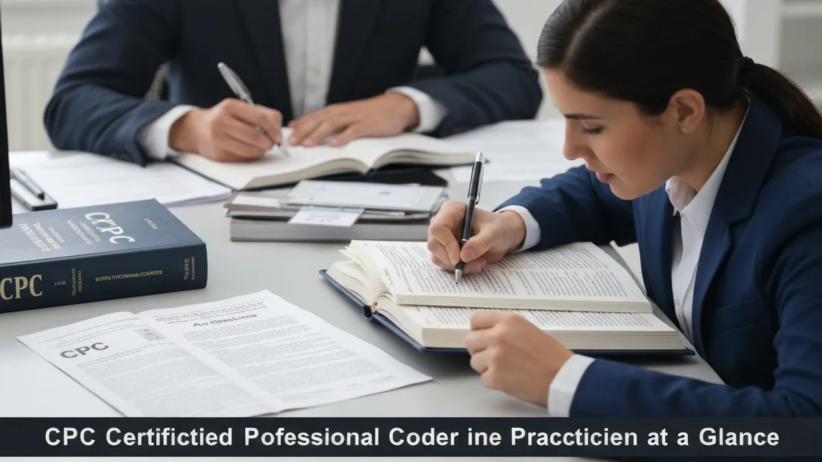 Cpc Certification at a Glance - CPC Certified Professional Coder Practice certification study resource