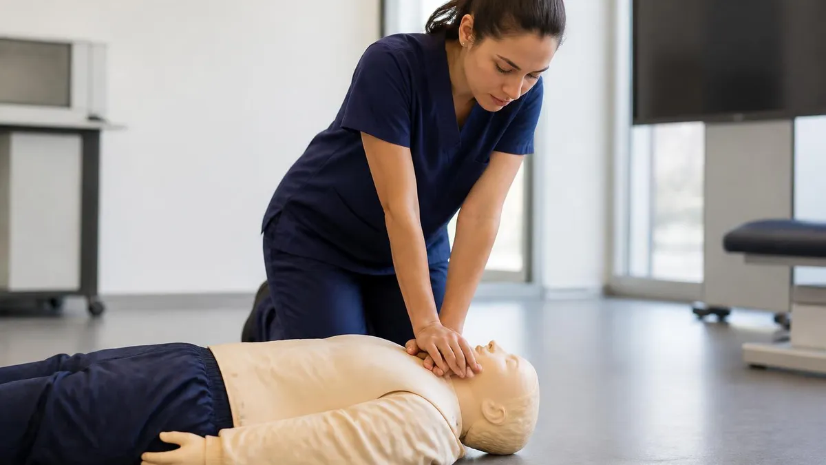 American Heart Association CPR - CPR Cardiopulmonary Resuscitation Practice certification study resource
