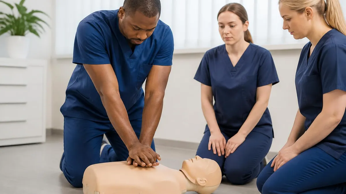 CPR Classes Near Me - CPR Cardiopulmonary Resuscitation Practice certification study resource