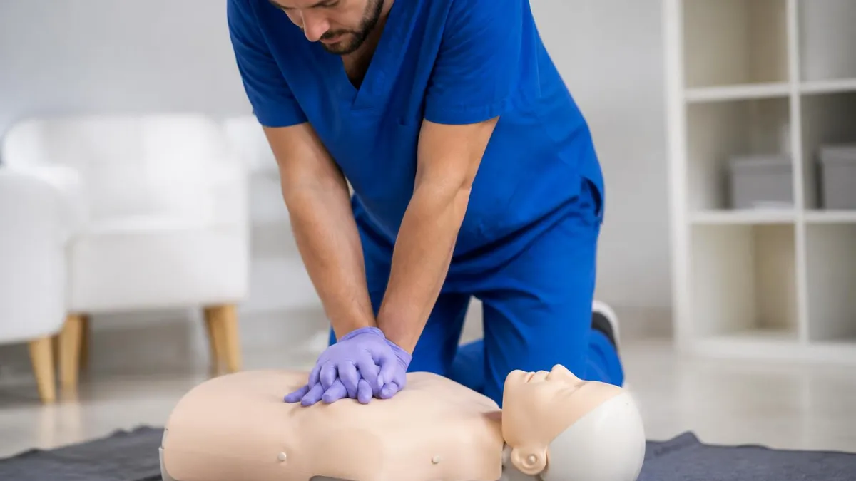 Aha CPR Test by the Numbers - CPR - Cardiopulmonary Resuscitation certification study resource