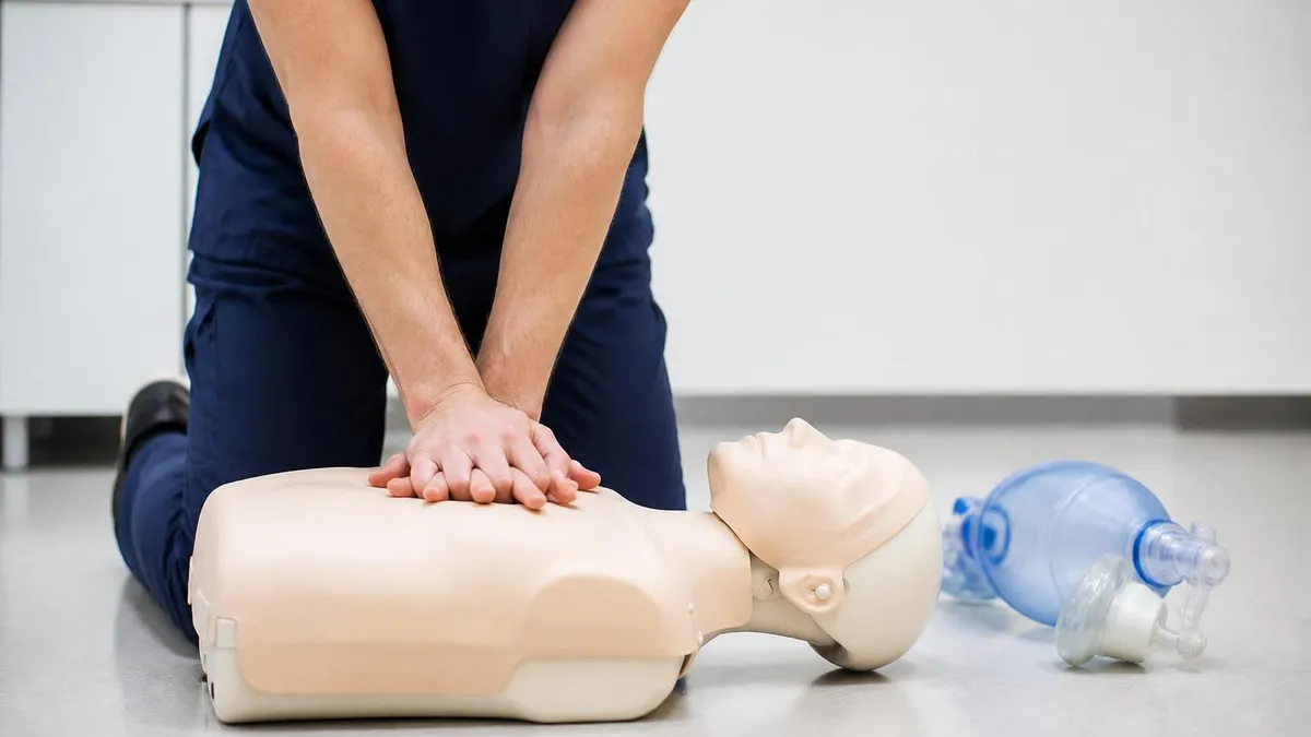 American Heart Association CPR - CPR Cardiopulmonary Resuscitation Practice certification study resource
