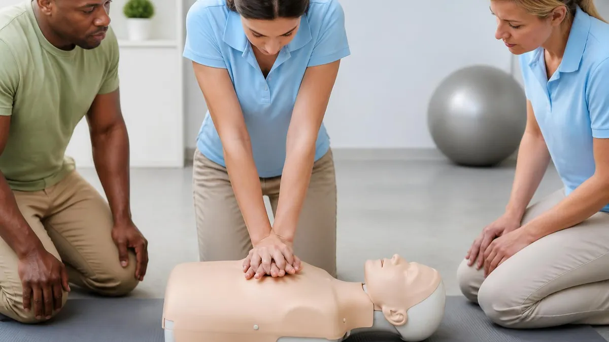 CPR Classes Near Me - CPR Cardiopulmonary Resuscitation Practice certification study resource
