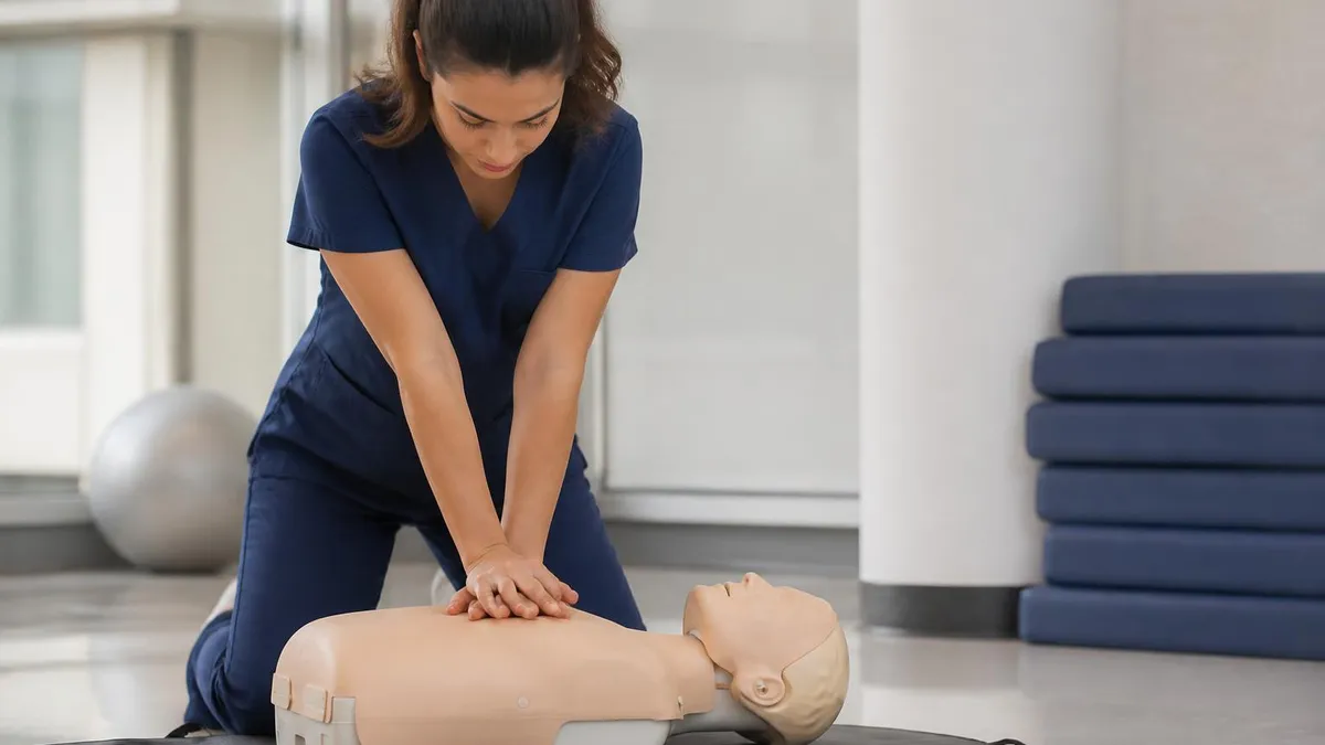 American Heart Association CPR - CPR Cardiopulmonary Resuscitation Practice certification study resource