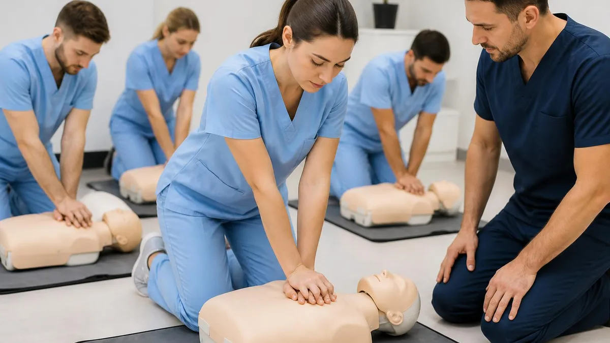 CPR Classes Near Me - CPR Cardiopulmonary Resuscitation Practice certification study resource