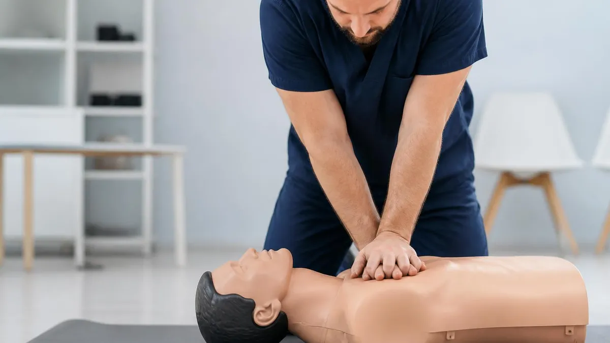 CPR and Training - CPR Cardiopulmonary Resuscitation Practice certification study resource