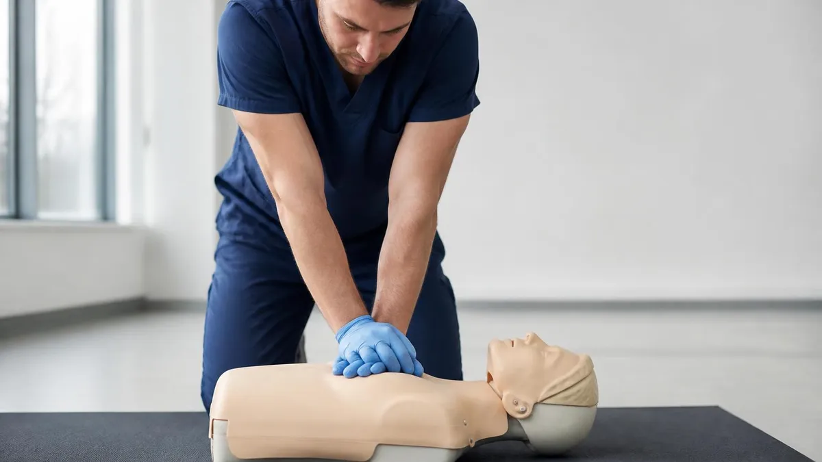 American Heart Association CPR - CPR Cardiopulmonary Resuscitation Practice certification study resource
