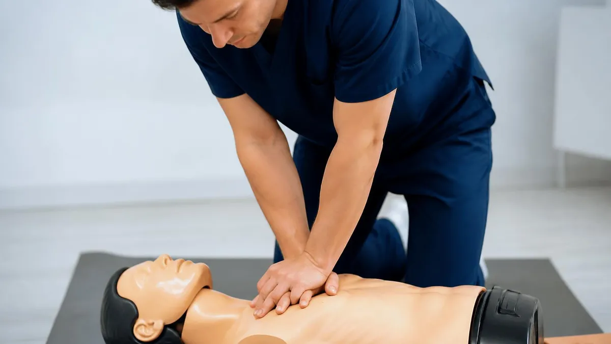 CPR Cab Sequence - CPR Cardiopulmonary Resuscitation Practice certification study resource