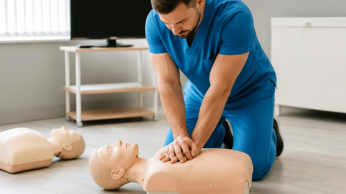 CPR Certification - CPR Cardiopulmonary Resuscitation Practice certification study resource