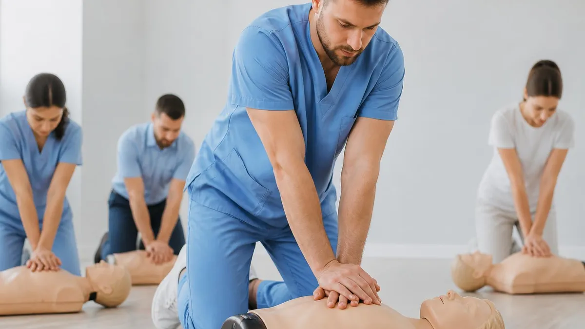 CPR Classes Near Me - CPR Cardiopulmonary Resuscitation Practice certification study resource