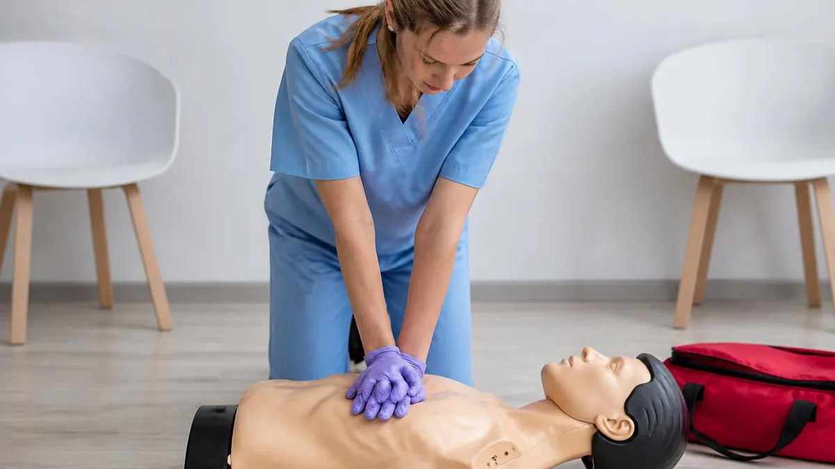 Red Cross CPR Certification - CPR Cardiopulmonary Resuscitation Practice certification study resource