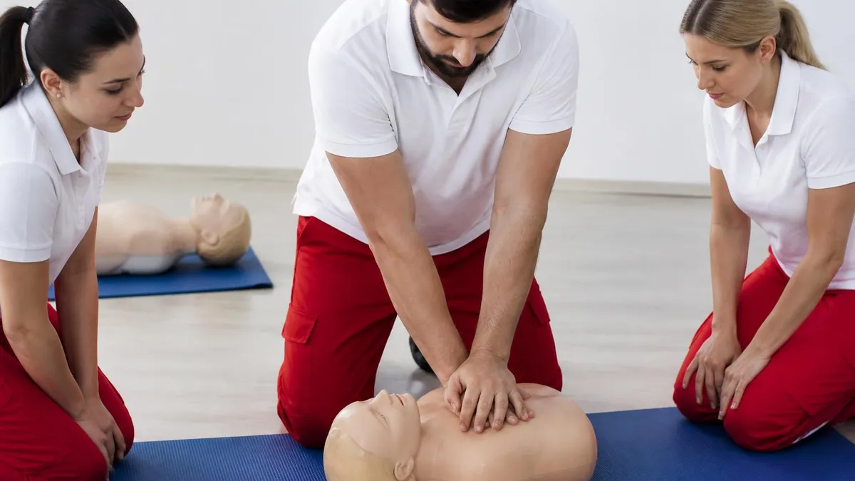 CPR Classes Near Me - CPR Cardiopulmonary Resuscitation Practice certification study resource