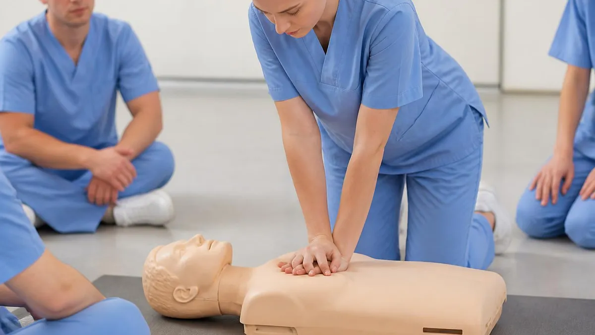 CPR Classes Near Me - CPR Cardiopulmonary Resuscitation Practice certification study resource