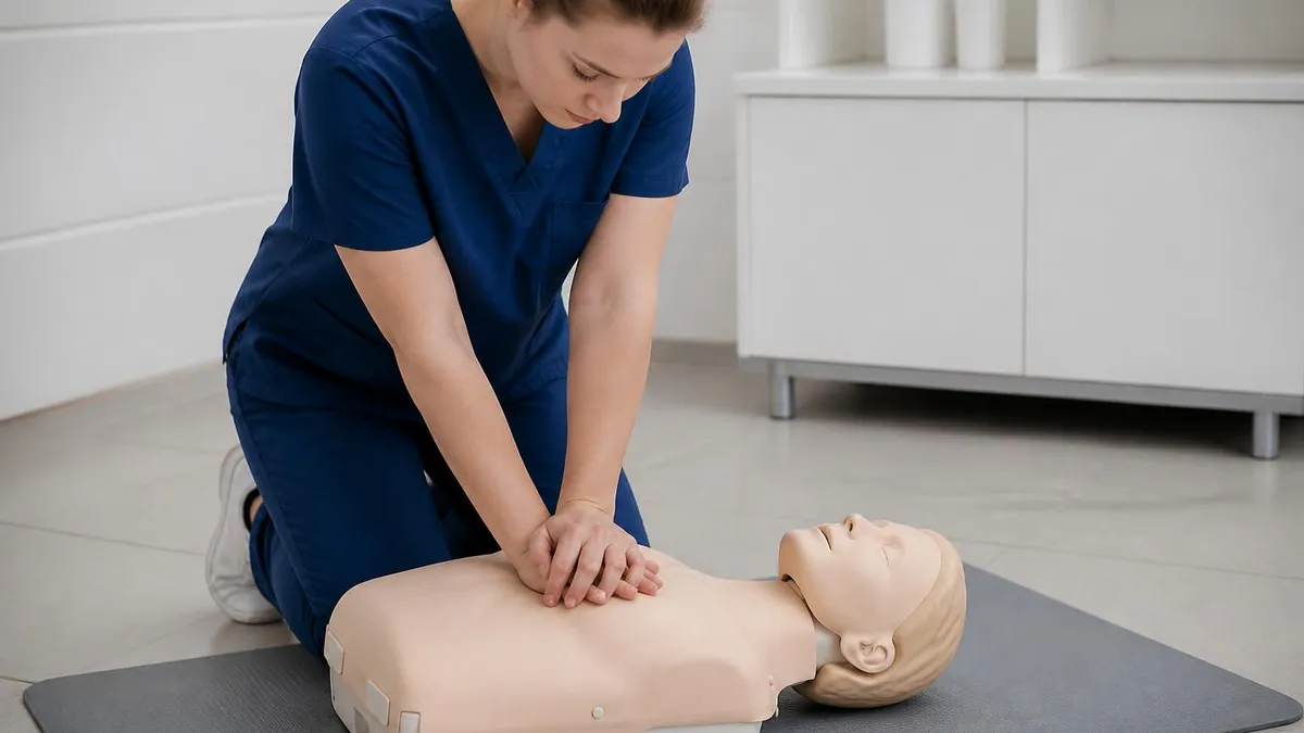 American Heart Association CPR - CPR Cardiopulmonary Resuscitation Practice certification study resource