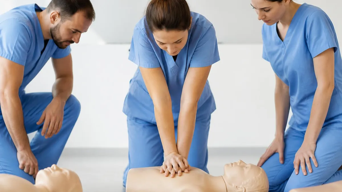 CPR Classes Near Me - CPR Cardiopulmonary Resuscitation Practice certification study resource