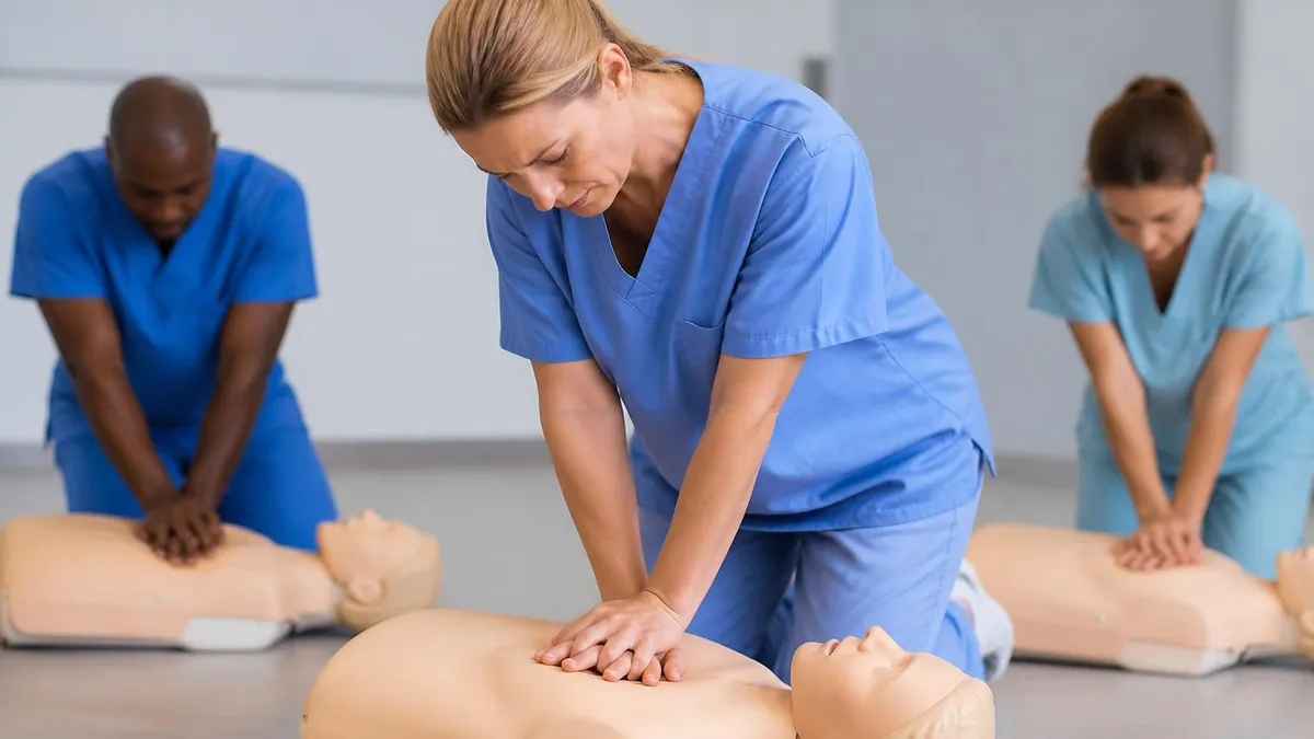 CPR Classes Near Me - CPR Cardiopulmonary Resuscitation Practice certification study resource
