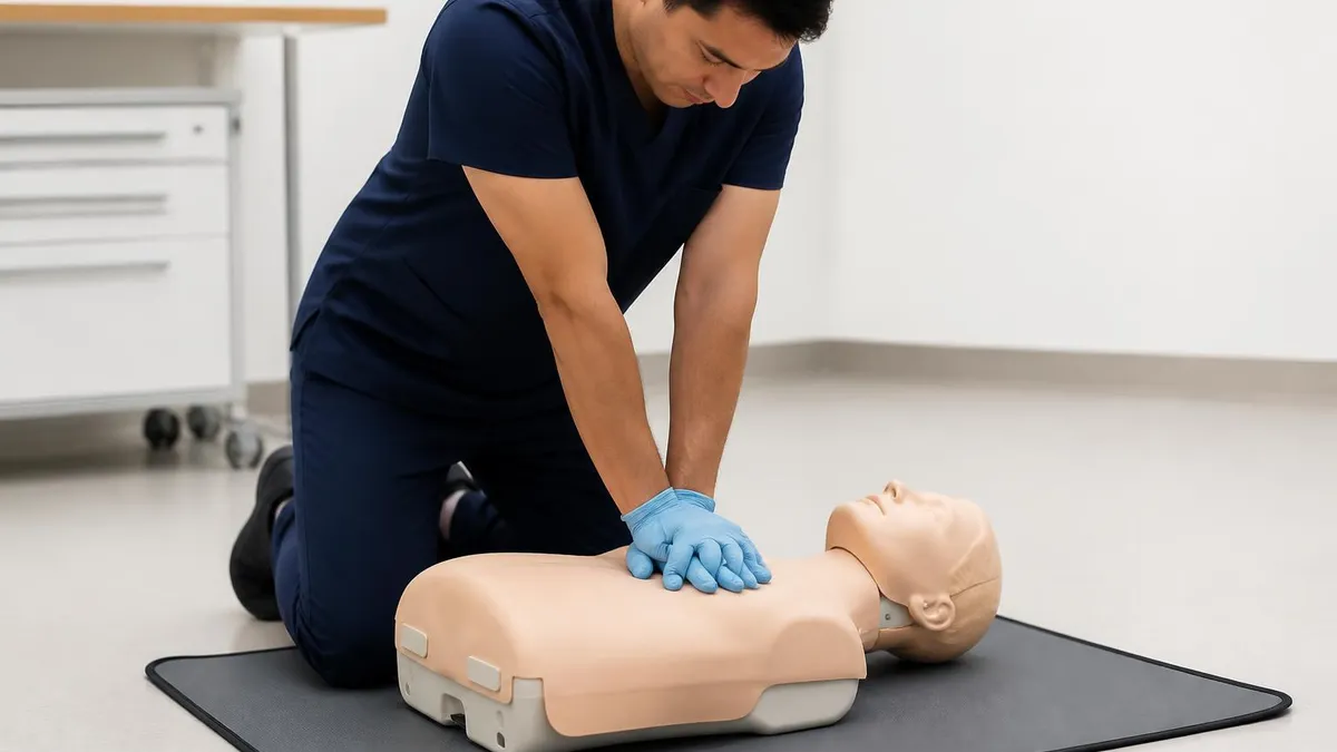 American Heart Association CPR - CPR Cardiopulmonary Resuscitation Practice certification study resource