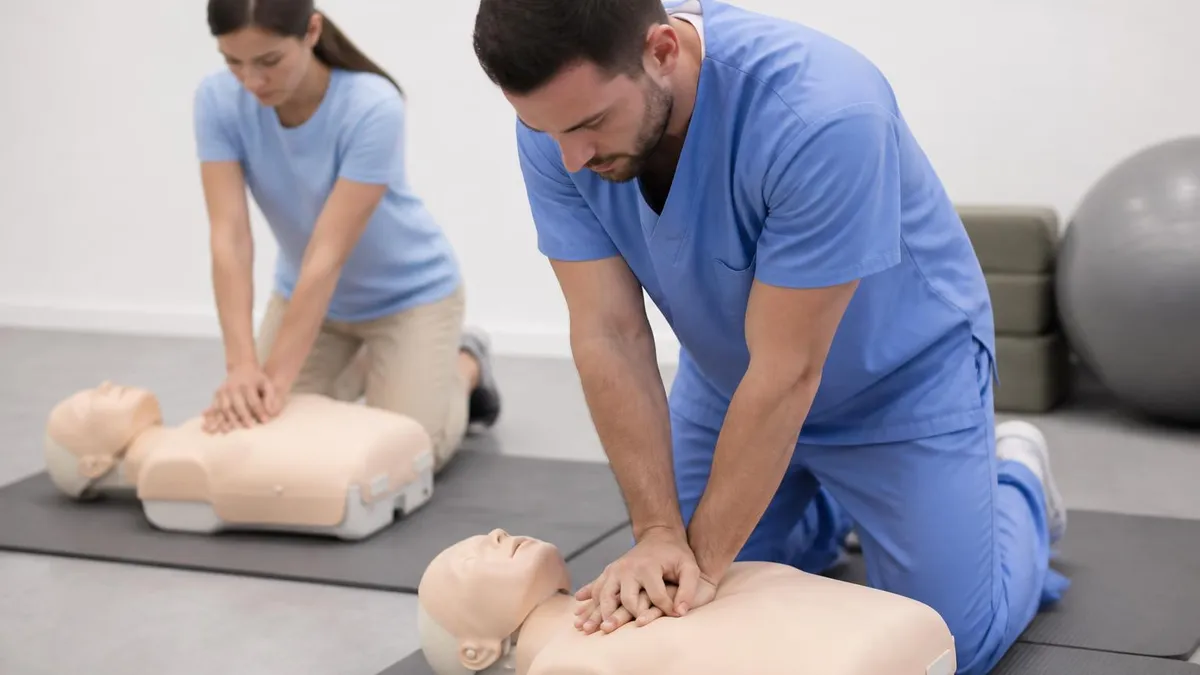 CPR Classes Near Me - CPR Cardiopulmonary Resuscitation Practice certification study resource